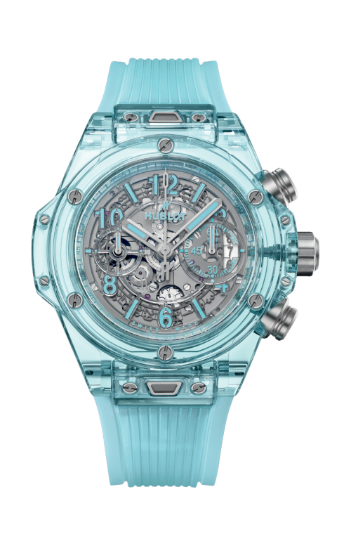 BIG BANG UNICO WATER BLUE SAPPHIRE 44 MM - 421.JL.4890.RT