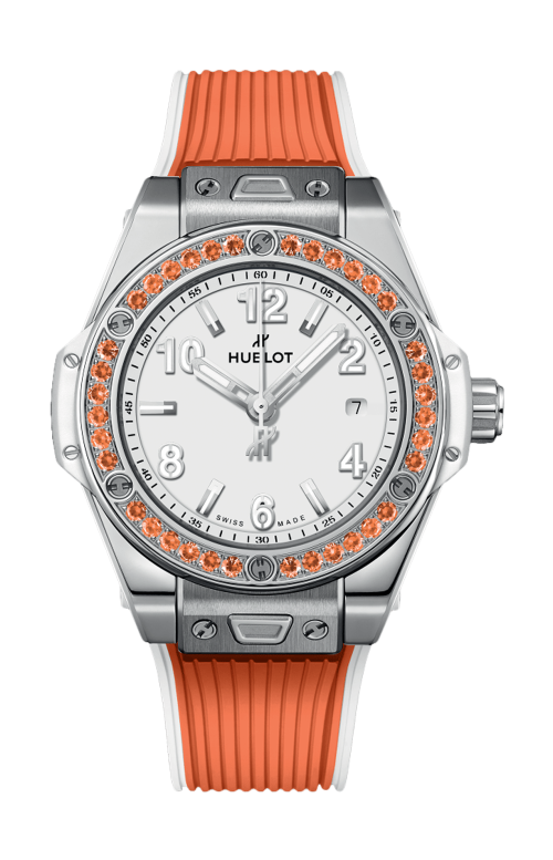 BIG BANG ONE CLICK JOYFUL STEEL ORANGE 33 MM - 485.SO.2210.RX.1206
