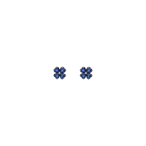 Orecchini Pendenti Boho In Cristallo Zaffiro Blu, Goccia Vintage Geometrici Per Donne, Regalo Artigianale