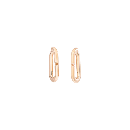 ORECCHINI MON JEU MAXI IN ORO ROSA - 001832B100