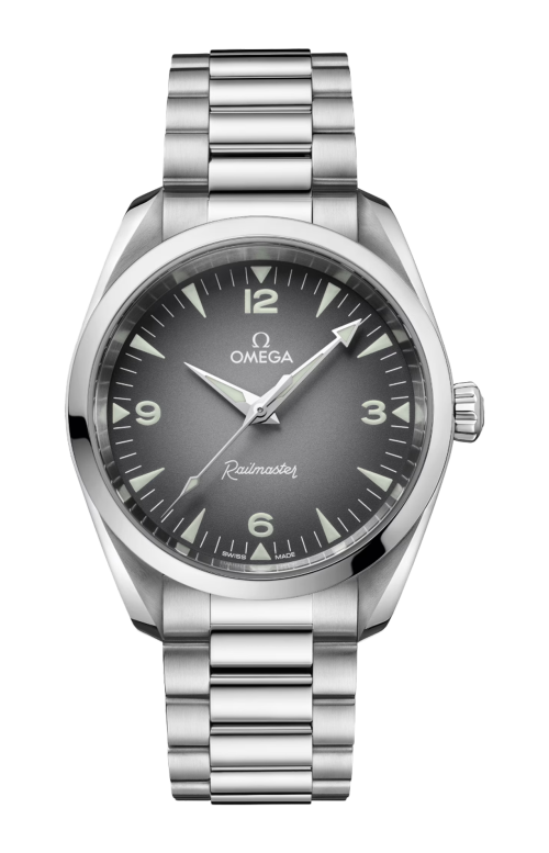 SEAMASTER RAILMASTER 38 MM, ACCIAIO SU ACCIAIO - 235.10.38.20.06.001