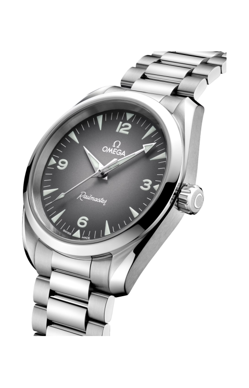 SEAMASTER RAILMASTER 38 MM, ACCIAIO SU ACCIAIO - 235.10.38.20.06.001