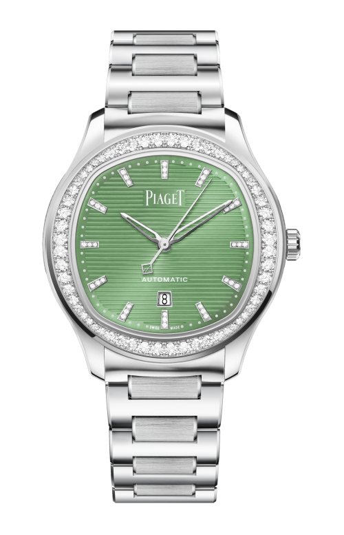 PIAGET POLO DATE AUTOMATICO ACCIAIO DIAMANTI - G0A50022