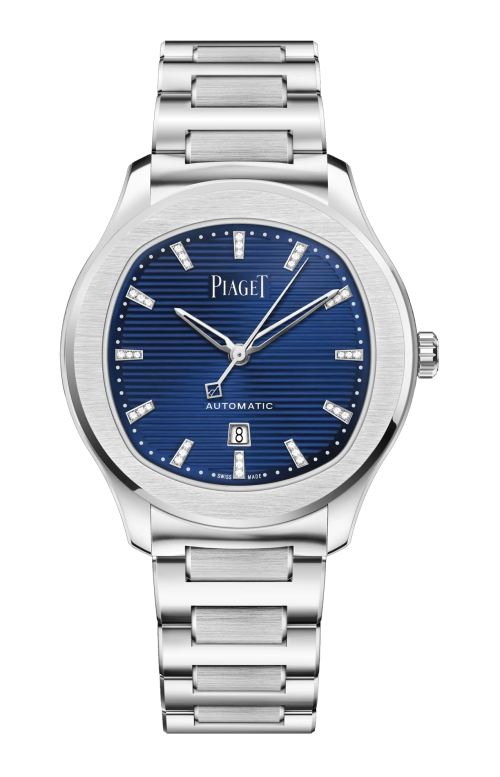 PIAGET POLO DATE AUTOMATICO ACCIAIO DIAMANTI - G0A46018