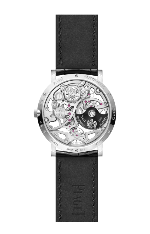 ALTIPLANO OROLOGIO GIOIELLO SKELETON AUTOMATICO ORO BIANCO DIAMANTI ULTRA-THIN - G0A45226