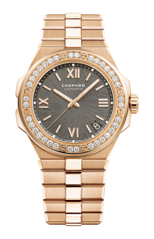 ALPINE EAGLE 41 MM, AUTOMATICO, ORO ROSA ETICO, DIAMANTI - 295363-5002