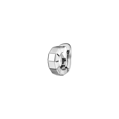 CHOPARD - ORECCHINO SINGOLO A CLIP ICE CUBE, ORO BIANCO ETICO - 849834-1001