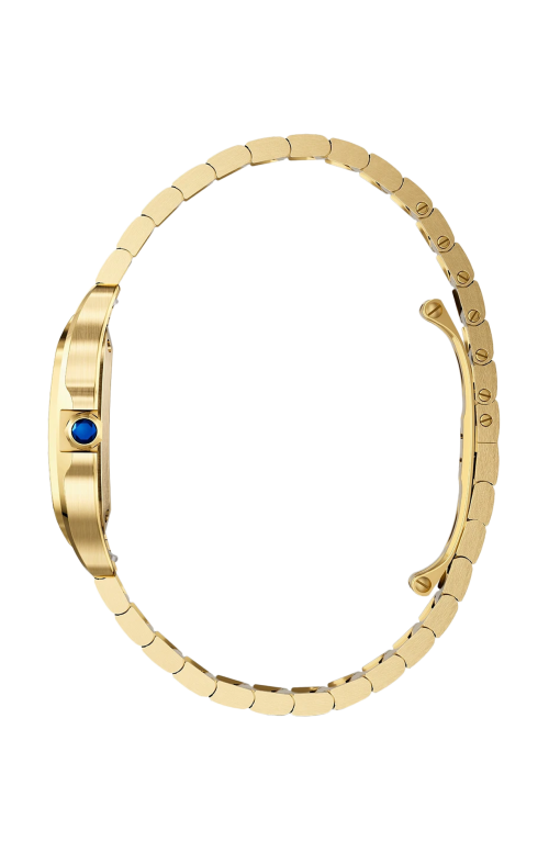 SANTOS DE CARTIER MODELLO PICCOLO, ORO GIALLO, QUARZO - WGSA0107