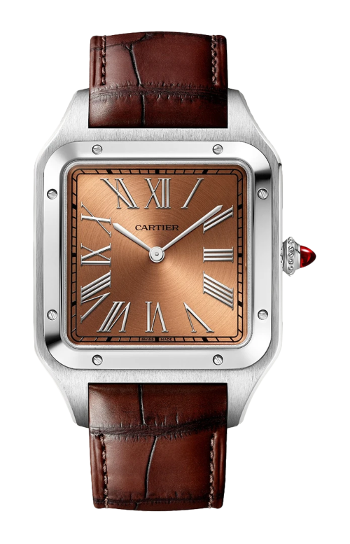 SANTOS-DUMONT MODELLO EXTRA-LARGE, PALTINO, MANUALE - LIMITED EDITION - WGSA0113