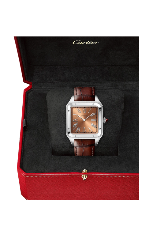 SANTOS-DUMONT MODELLO EXTRA-LARGE, PALTINO, MANUALE - LIMITED EDITION - WGSA0113