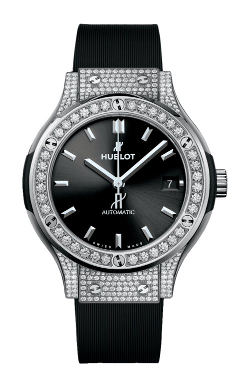 CLASSIC FUSION TITANIUM PAVÉ 38 MM - 565.NX.1470.RX.1604