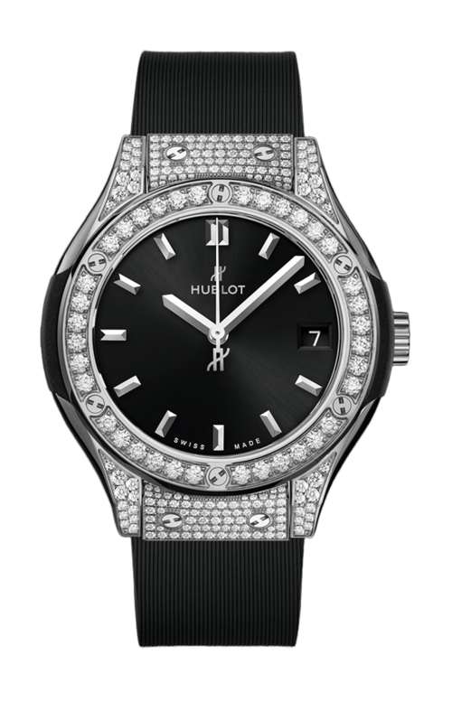 CLASSIC FUSION TITANIUM PAVÉ 33 MM - 581.NX.1470.RX.1704