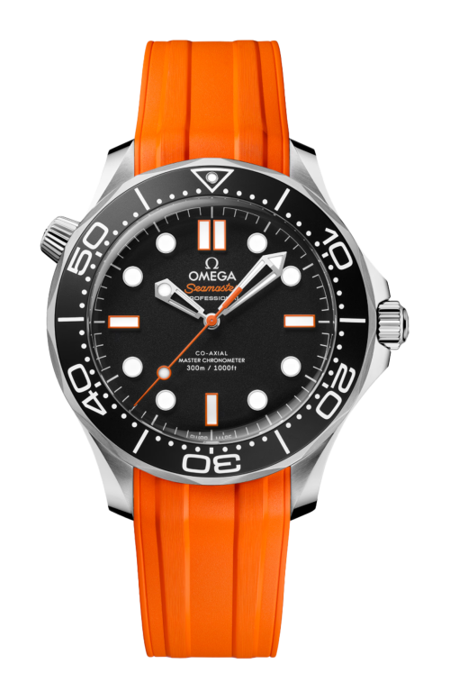 SEAMASTER DIVER 300M 42 MM, ACCIAIO SU CAUCCIÙ - 210.32.42.20.01.006