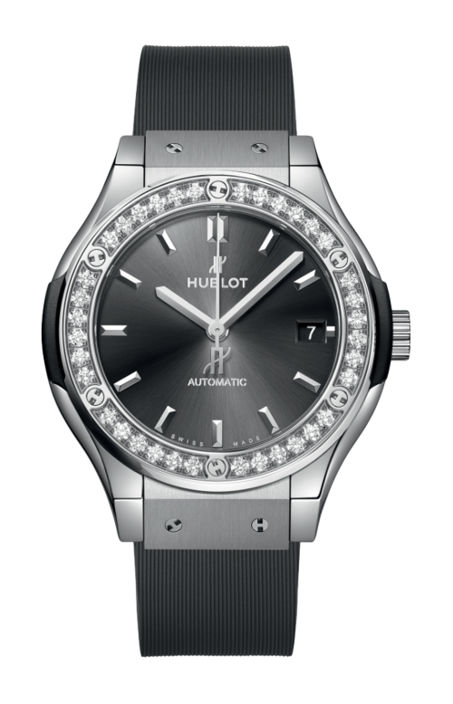 CLASSIC FUSION RACING GREY TITANIUM DIAMONDS 38 MM - 565.NX.7071.RX.1204