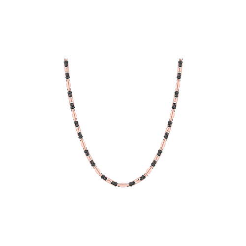 COLLANA ZANCAN IN ORO 18KT E CERAMICA NERA - KC071R-N