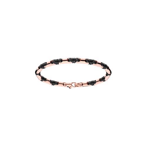 BRACCIALE ZANCAN IN ORO 18KT E CERAMICA - KB052R-N