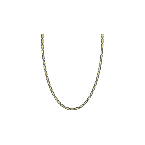 COLLANA ZANCAN IN ORO 18 KT CERAMICA NERA - KC074G-N