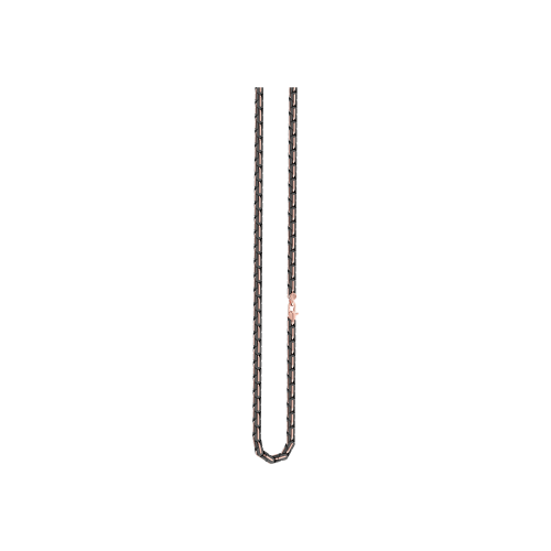 COLLANA ZANCAN IN ORO 18 KT CERAMICA NERA - KC077R-N