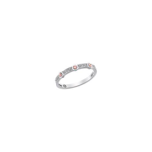 ANELLO ZANCAN IN ORO 18KT E DIAMANTI - EA135BR