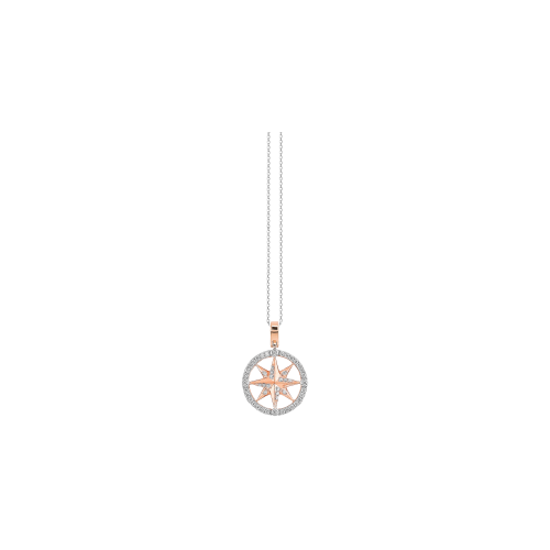 COLLANA ZANCAN IN ORO 18KT CON DIAMANTI - UC084BR