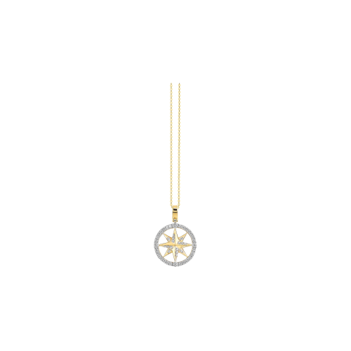 COLLANA ZANCAN IN ORO 18KT CON DIAMANTI - UC084GB