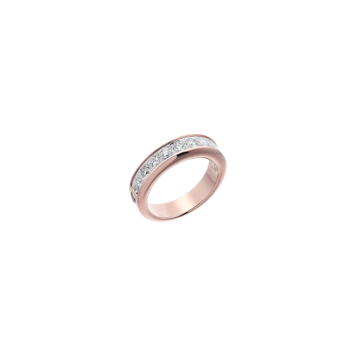 ANELLO ZANCAN IN ORO 18KT E DIAMANTI - EA074RB