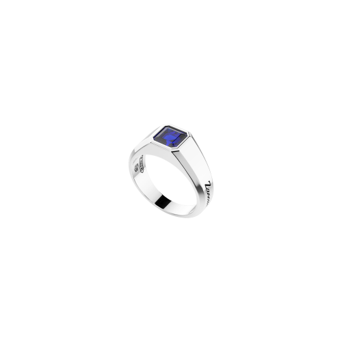 ANELLO ZANCAN IN ORO 18KT CON ZAFFIRO BLU - UA023B