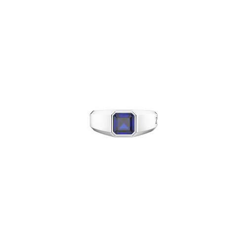 ANELLO ZANCAN IN ORO 18KT CON ZAFFIRO BLU - UA023B
