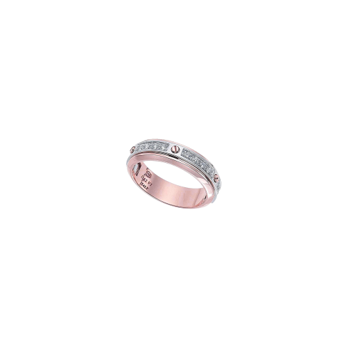 ANELLO ZANCAN IN ORO 18KT E DIAMANTI - EA093RB