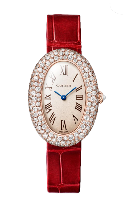 BAIGNOIRE MODELLO MEDIO, ORO ROSA E DIAMANTI, QUARZO - WJBA0047