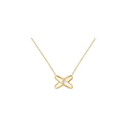 CHAUMET - COLLANA JEUX DE LIENS IN ORO GIALLO E DIAMANTE - 086024