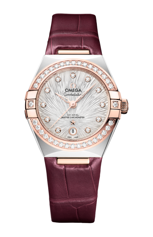 CONSTELLATION 29 MM, ACCIAIO-ORO SEDNA™ SU PELLE - 131.28.29.20.52.001
