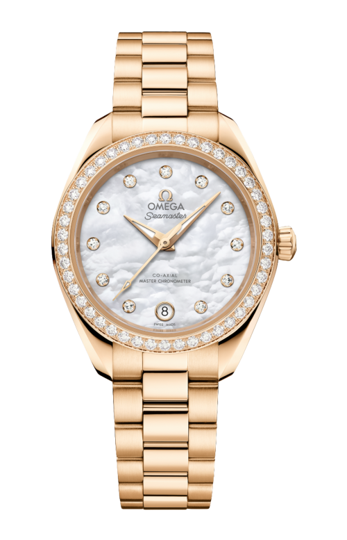 SEAMASTER AQUA TERRA 150M 30 MM, ORO MOONSHINE™  SU ORO MOONSHINE™ - 220.55.30.20.55.001