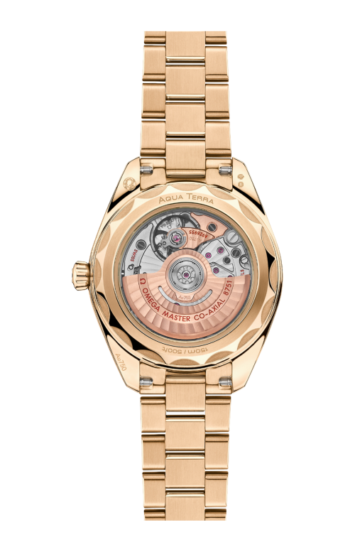 SEAMASTER AQUA TERRA 150M 30 MM, ORO MOONSHINE™  SU ORO MOONSHINE™ - 220.55.30.20.55.001