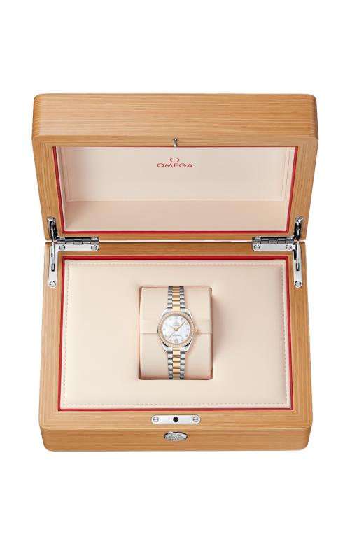 SEAMASTER AQUA TERRA 150M 30 MM, ACCIAIO-ORO MOONSHINE™ SU ACCIAIO-ORO MOONSHINE™ - 220.25.30.20.55.001
