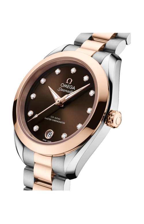 SEAMASTER AQUA TERRA 150M 30 MM, ACCIAIO-ORO SEDNA™ SU ACCIAIO-ORO SEDNA™ - 220.20.30.20.63.001