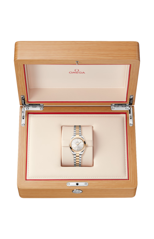 SEAMASTER AQUA TERRA 150M 30 MM, ACCIAIO-ORO MOONSHINE™ SU ACCIAIO-ORO MOONSHINE™ - 220.20.30.20.02.001