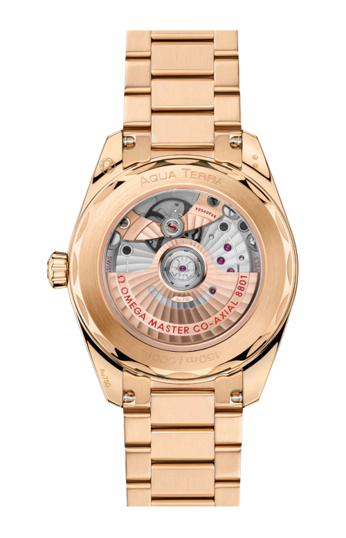 SEAMASTER AQUA TERRA 150M 38 MM, ORO MOONSHINE™ SU ORO MOONSHINE™ - 220.50.38.20.03.001