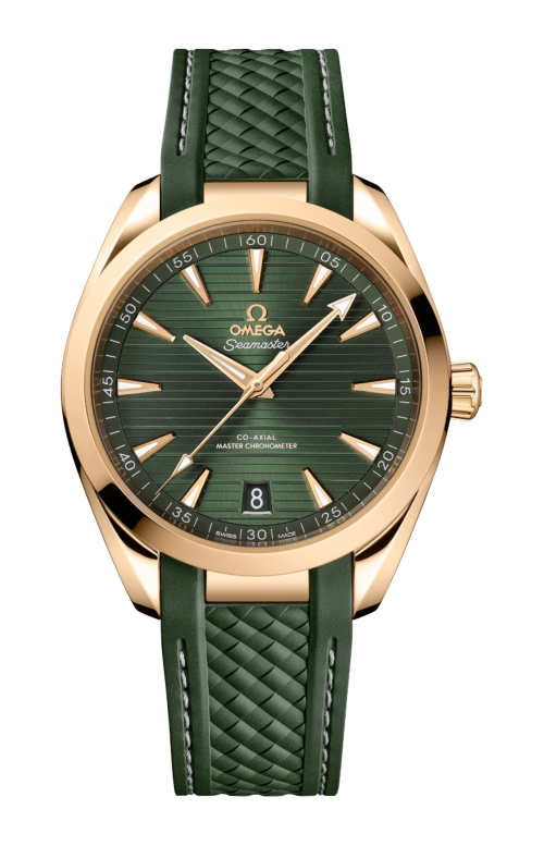 SEAMASTER AQUA TERRA 150M 41 MM, ORO MOONSHINE™ SU CAUCCIÙ - 220.52.41.21.10.001