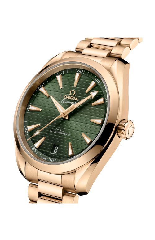 SEAMASTER AQUA TERRA 150M 41 MM, ORO MOONSHINE™ SU ORO MOONSHINE™ - 220.50.41.21.10.001