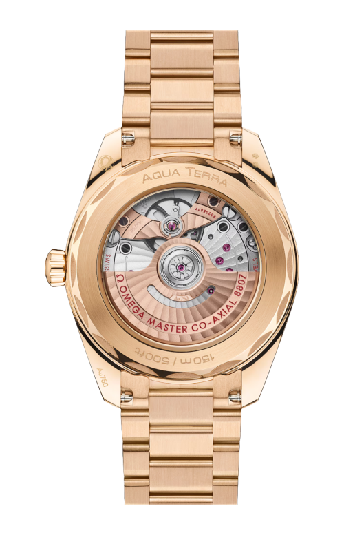 SEAMASTER AQUA TERRA 150M 38 MM, ORO MOONSHINE™ SU ORO MOONSHINE™ - 220.55.38.20.99.002