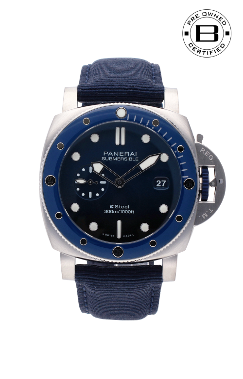 SUBMERSIBLE QUARANTAQUATTRO ESTEEL™ BLU PROFONDO - U-PAM01289