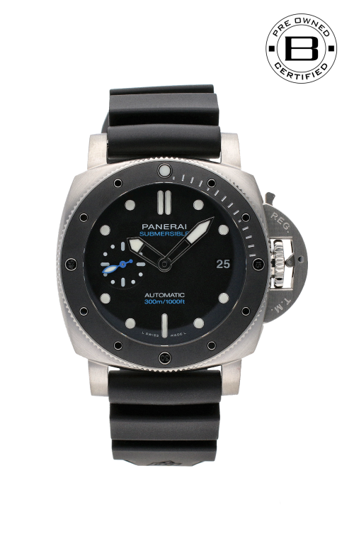 SUBMERSIBLE 42 MM - DOPPIO CINTURINO - U-PAM02683