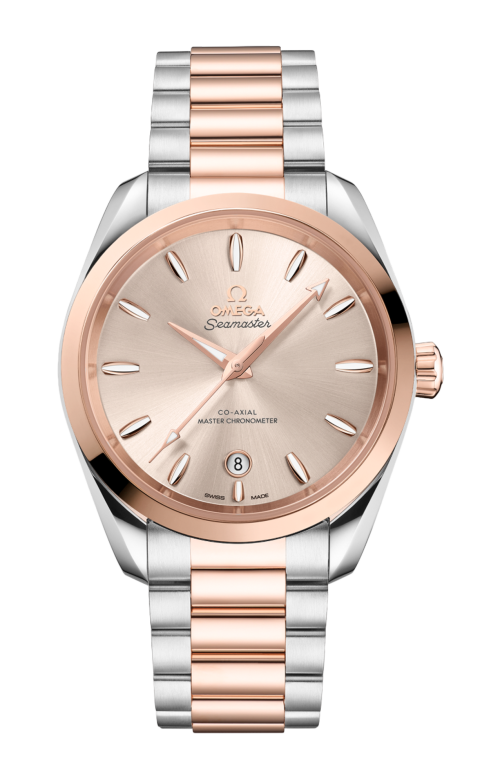 SEAMASTER AQUA TERRA SHADES 38 MM, ACCIAIO-ORO SEDNA™ SU ACCIAIO-ORO SEDNA™ - 220.20.38.20.09.001
