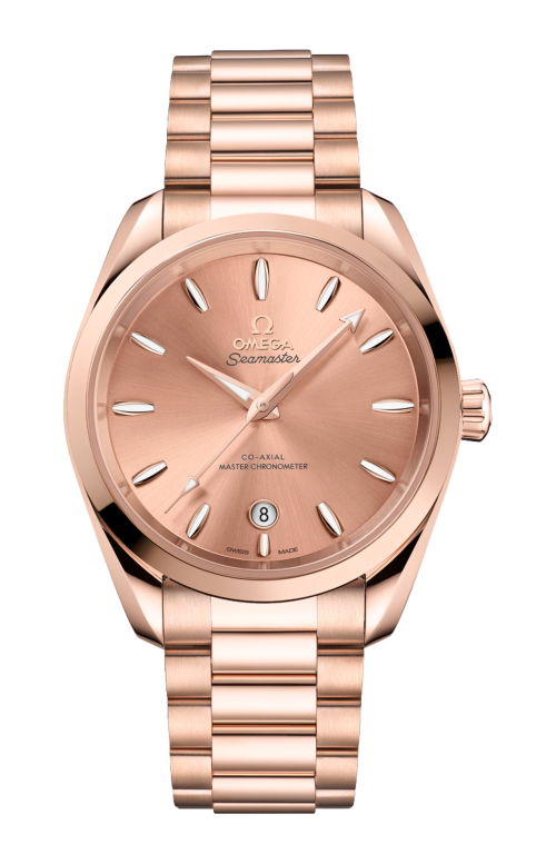 SEAMASTER AQUA TERRA SHADES 38 MM, ORO SEDNA™ SU ORO SEDNA™ - 220.50.38.20.10.001