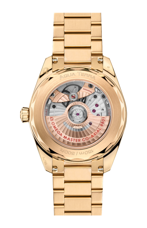 SEAMASTER AQUA TERRA SHADES 38 MM, ORO MOONSHINE™ SU ORO MOONSHINE™ - 220.50.38.20.08.001