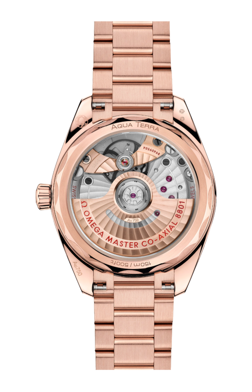 SEAMASTER AQUA TERRA SHADES 34 MM, ORO SEDNA™ SU ORO SEDNA™ - 220.55.34.20.60.001
