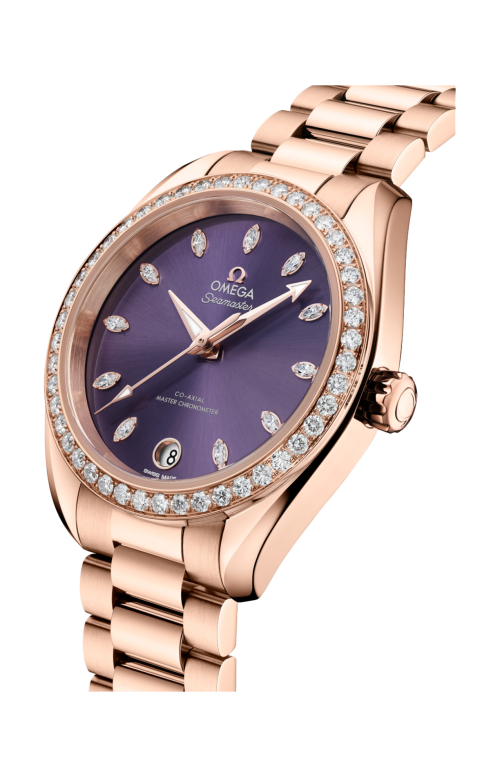 SEAMASTER AQUA TERRA SHADES 34 MM, ORO SEDNA™ SU ORO SEDNA™ - 220.55.34.20.60.001