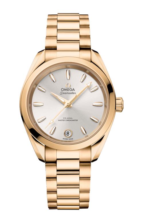 SEAMASTER AQUA TERRA SHADES 38 MM, ORO MOONSHINE™ SU ORO MOONSHINE™ - 220.50.34.20.02.001