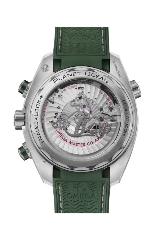 SEAMASTER PLANET OCEAN 600M 45,5 MM, ACCIAIO SU CAUCCIÙ - 215.32.46.51.06.001